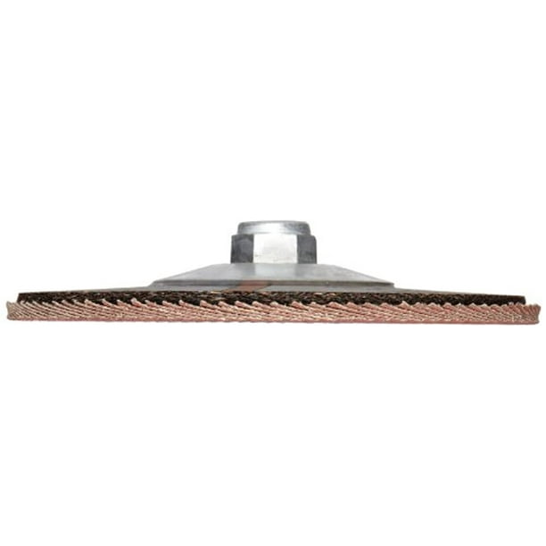 PFERD Polifan SG Abrasive Flap Disc Type 27 60 Grit Aluminum Oxide Phenolic Resin Backing Threaded Hole 5 Dia. Pack of 1 PFERD Polifan SG Abrasive Flap Disc Type 27 60 Grit Aluminum Oxide Phenolic Resin Backing Threaded Hole 5 Dia. Pack of 1